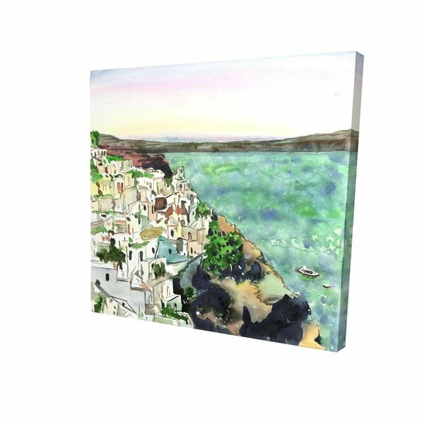 Begin Home Decor 16 x 16 in. Landscape of Crete-Print on Canvas 2080-1616-CO131